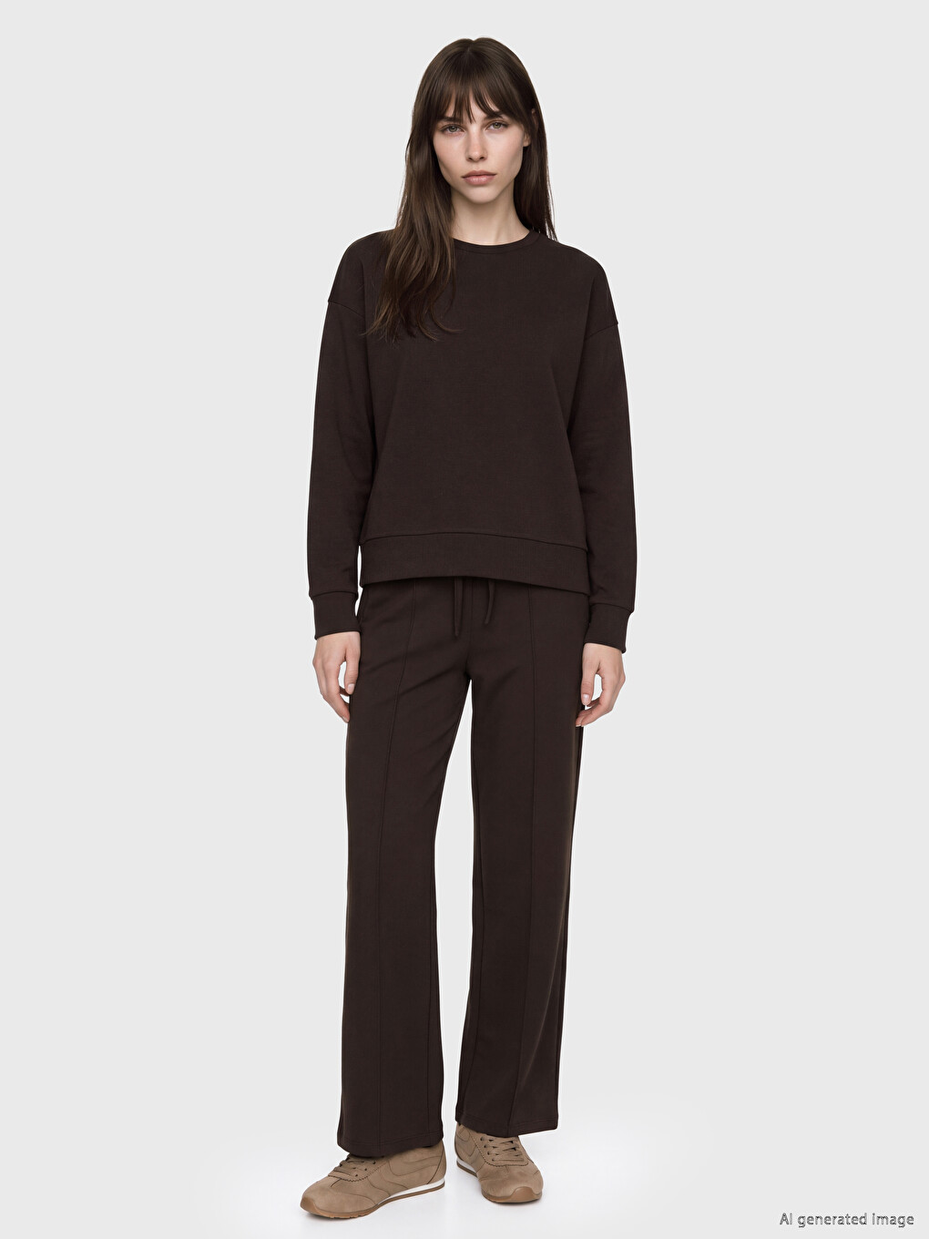 Soft Touch Oversize Women's Sweatshirt-1