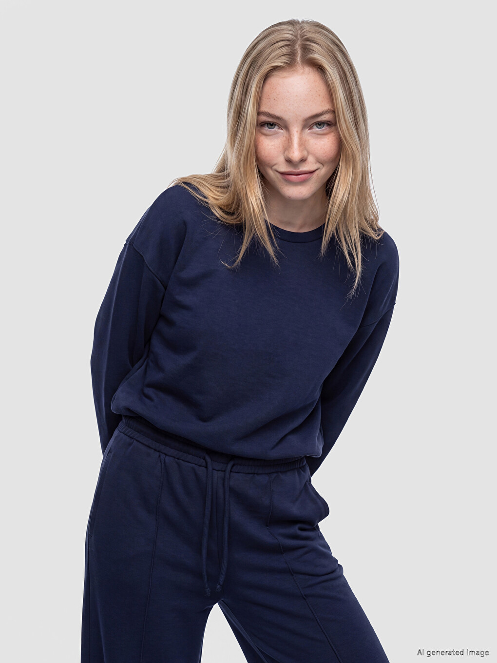 Soft Touch Oversize Women's Sweatshirt-1