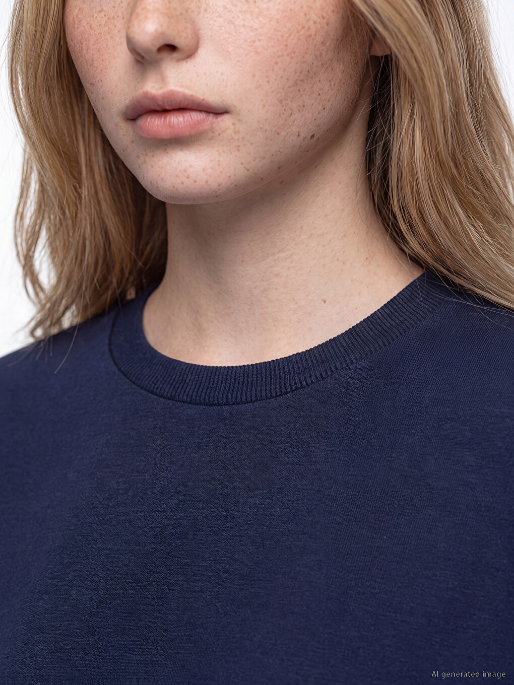 Soft Touch Oversize Women's Sweatshirt-2