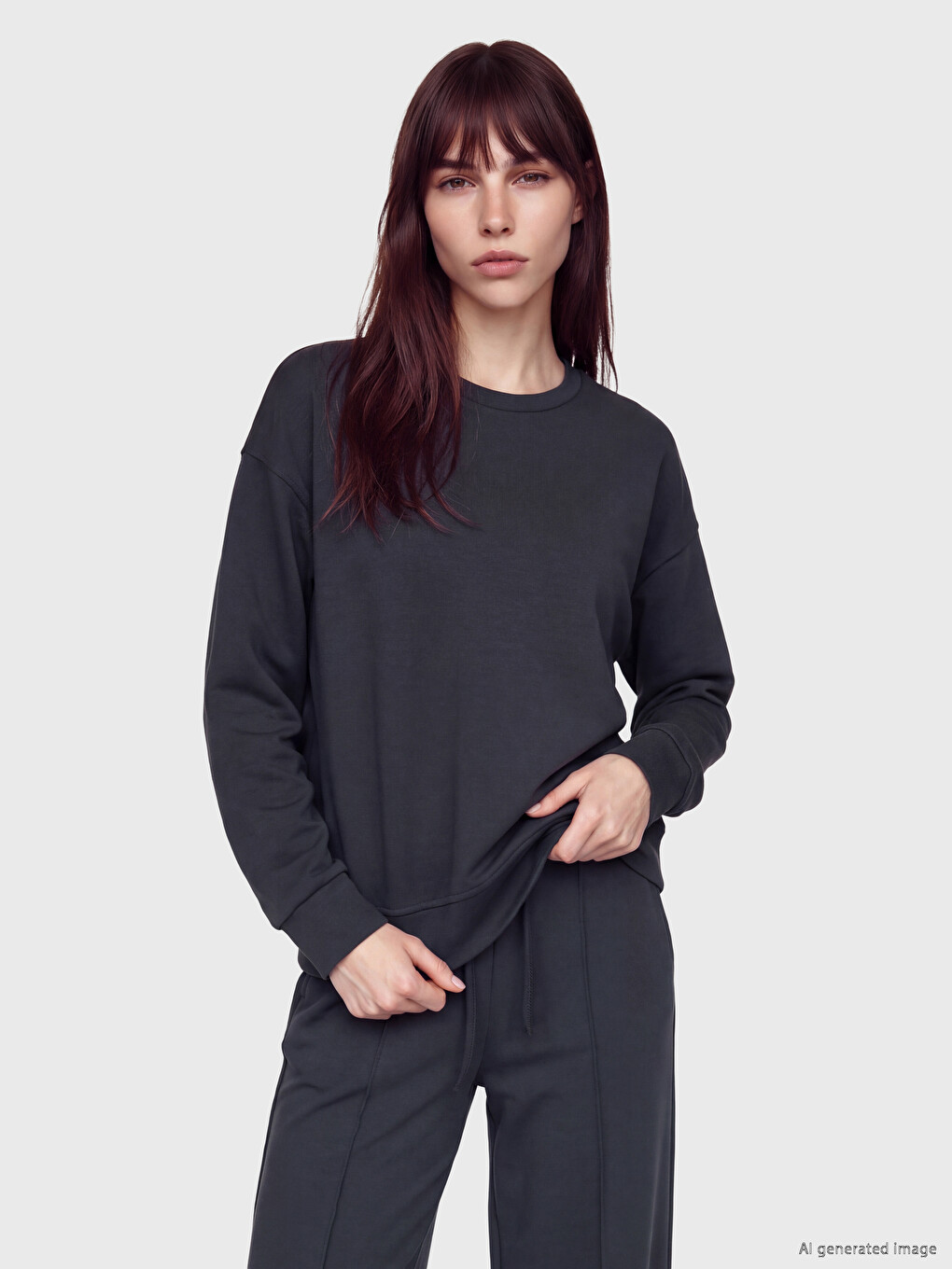 Soft Touch Oversize Women's Sweatshirt