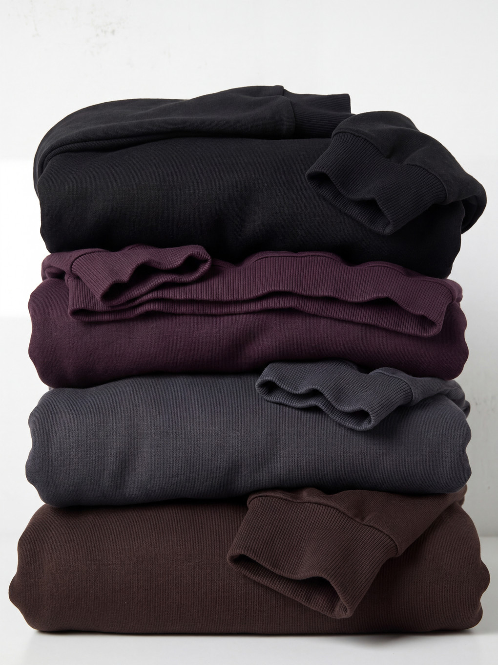 Mürdüm Soft Tocuh Oversize Kadın Sweatshirt-2
