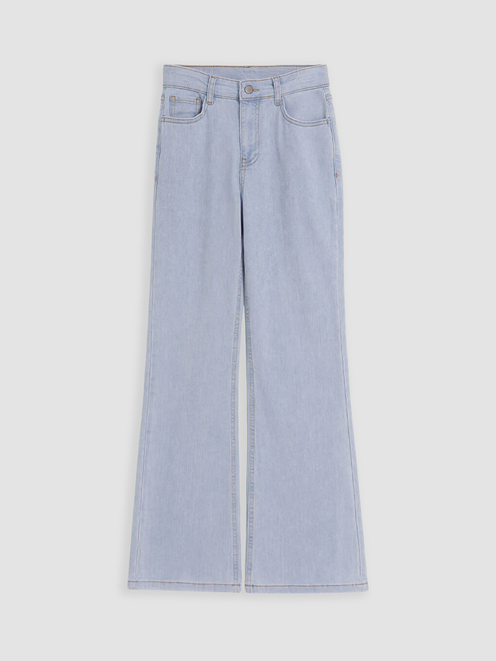 İndigo Flare Kadın Jean Pantolon