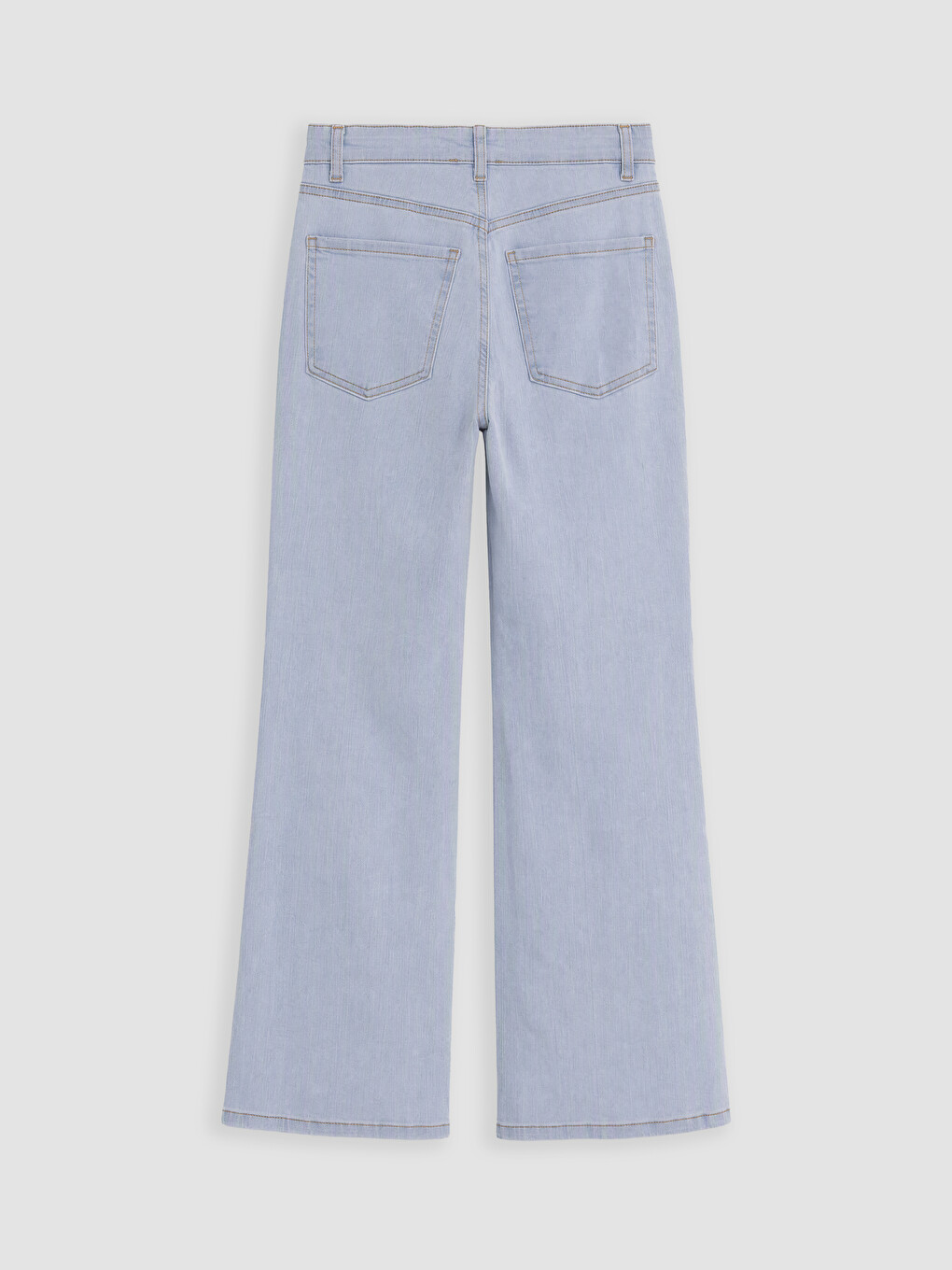 İndigo Flare Kadın Jean Pantolon-2