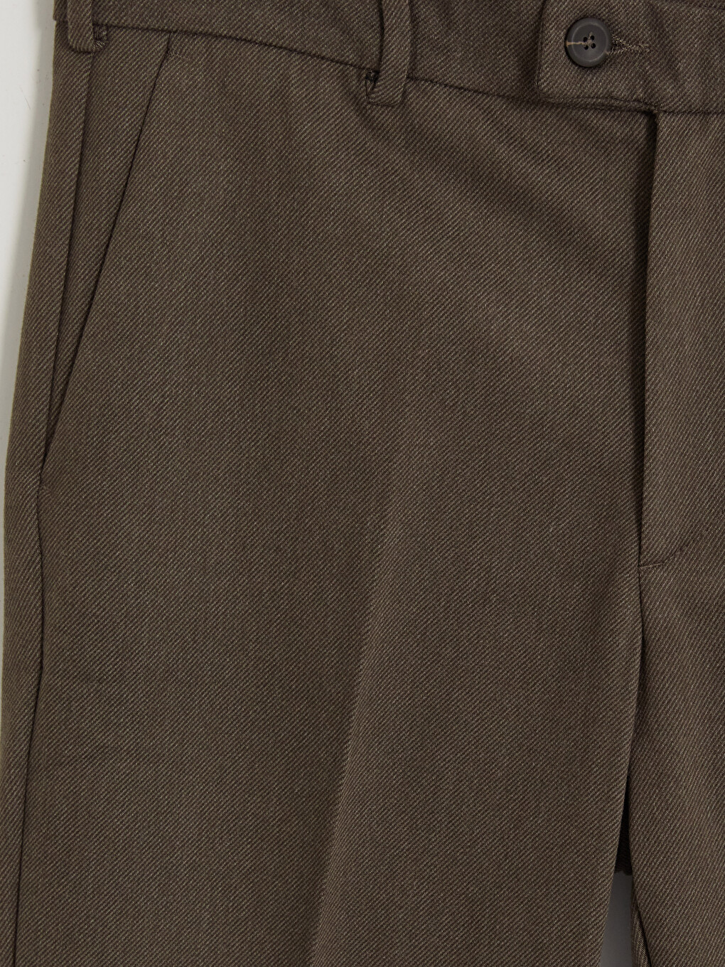 Kahverengi Regular Fit Erkek Pantolon-2