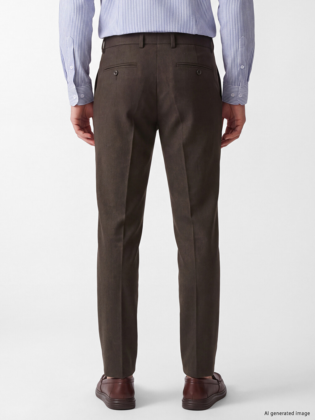 Regular Fit Men's Trousers-3
