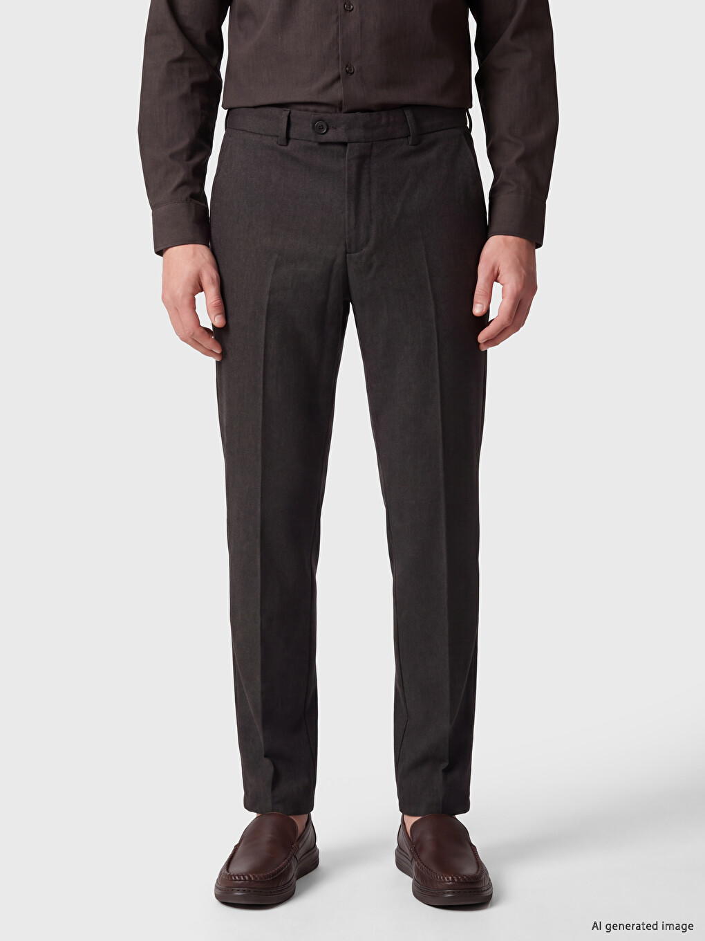 Regular Fit Men's Trousers-1