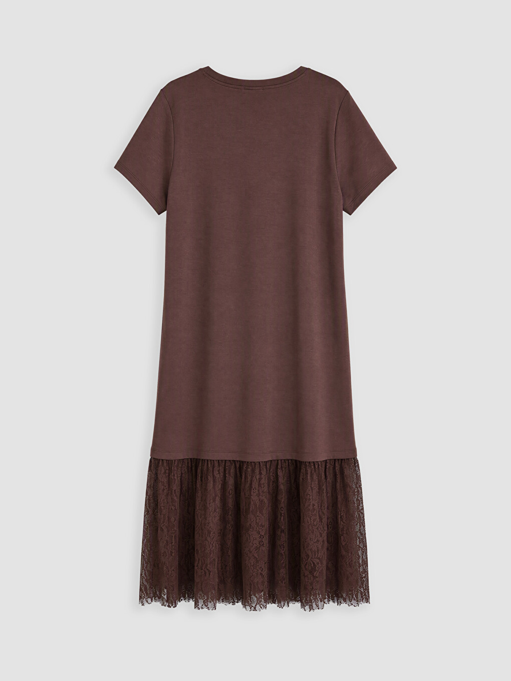 Woman Brown Dress-2