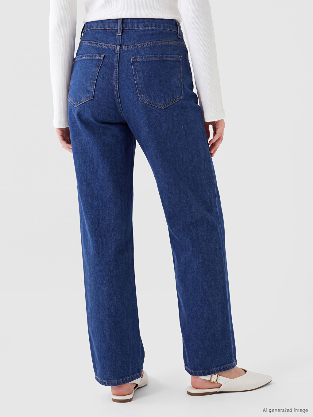 Woman Indigo Jeans-3