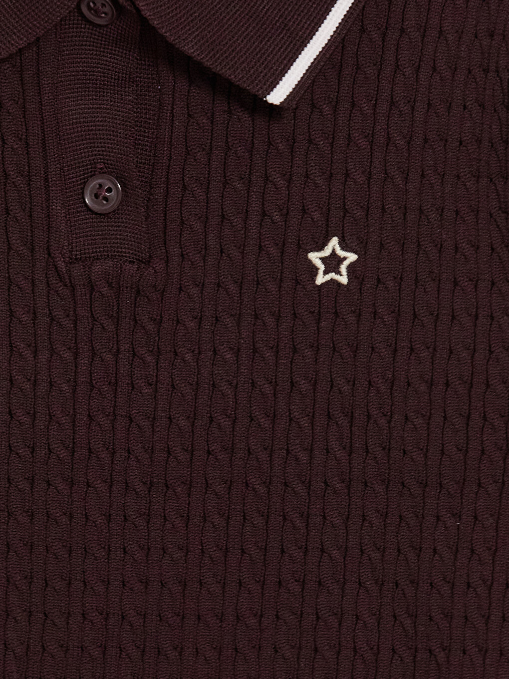 Cable Knit Girls' Knitwear Sweater-1