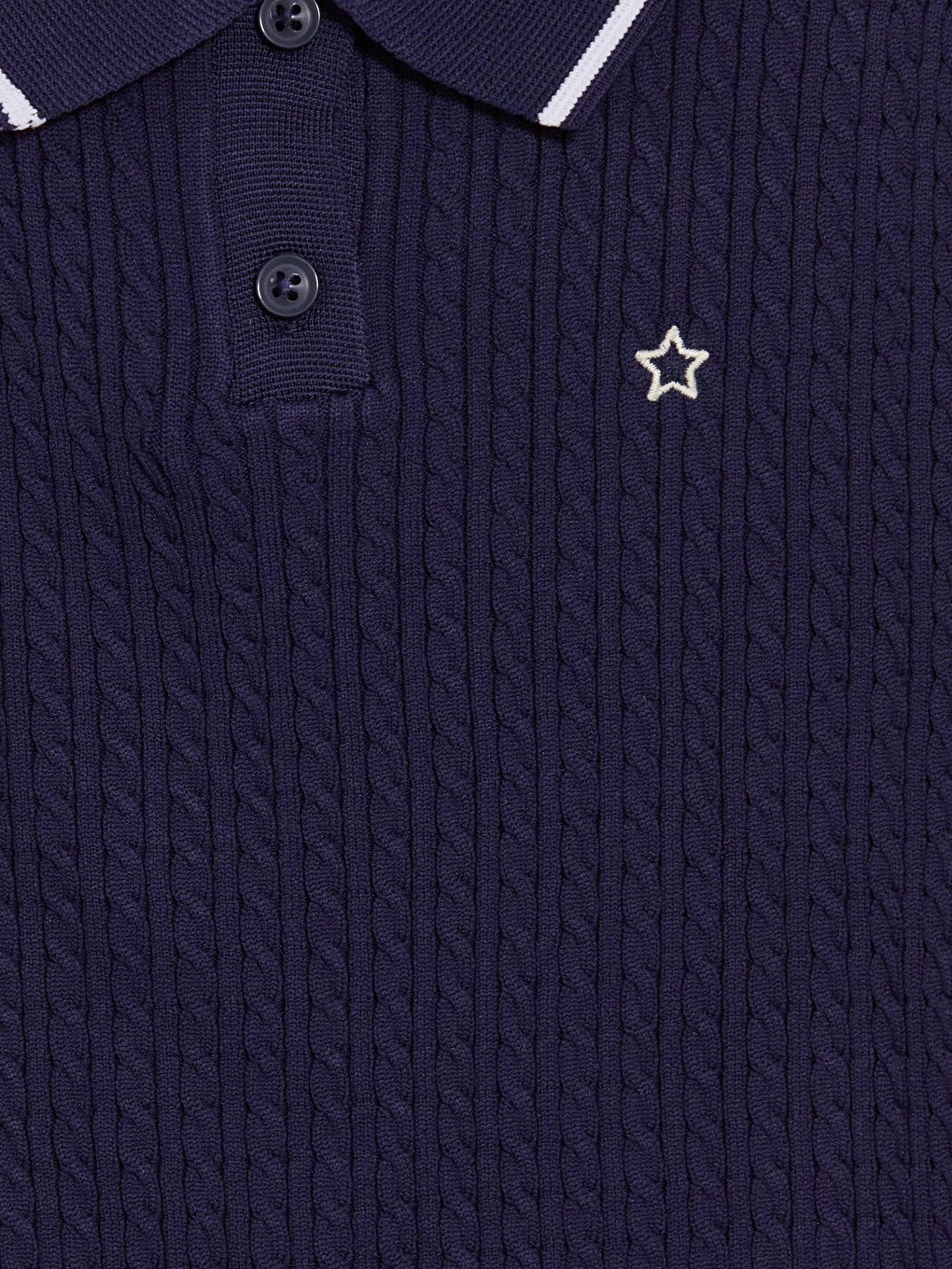 Cable Knit Girls' Knitwear Sweater-1