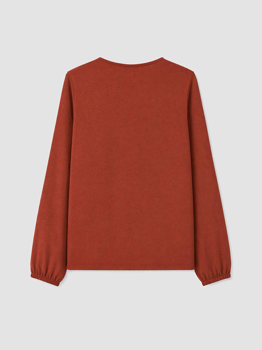 Bluza Sa Okruglim Izrezom, Vezenim Detaljima I Naborima Za Žene-6