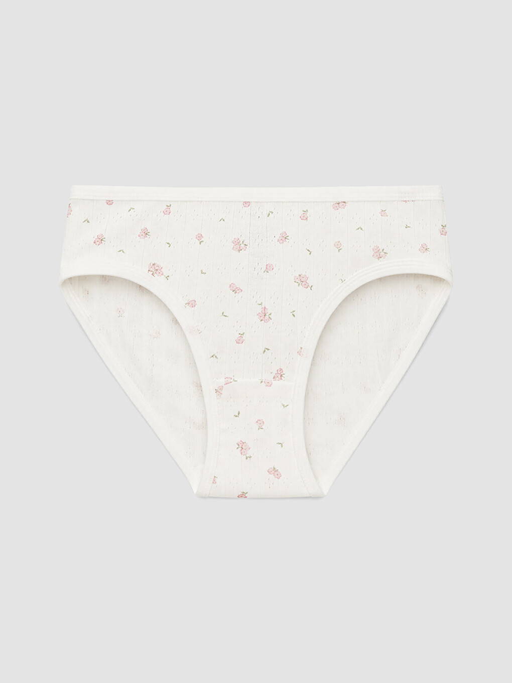 Floral Patterned Girls' Knickers 3-pack-1