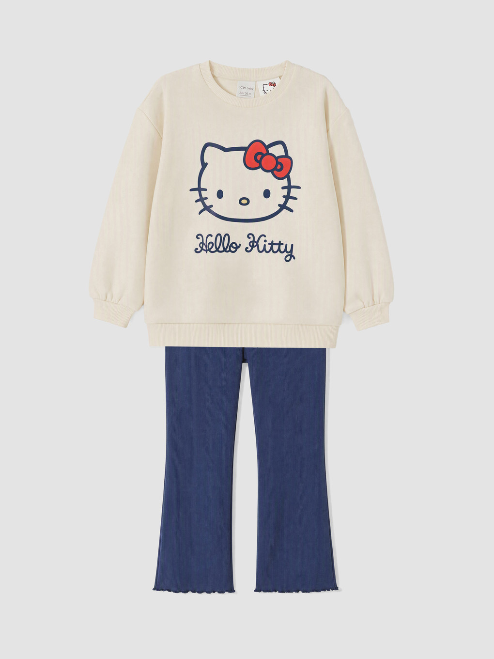 Комплект Для Малышек Девочек С Принтом Hello Kitty