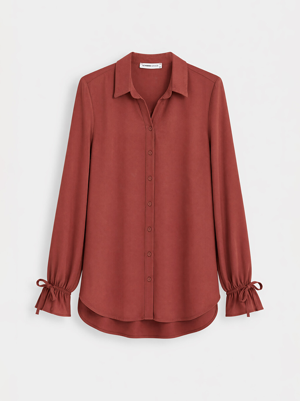 Tied Cuff Women's Shirt-4