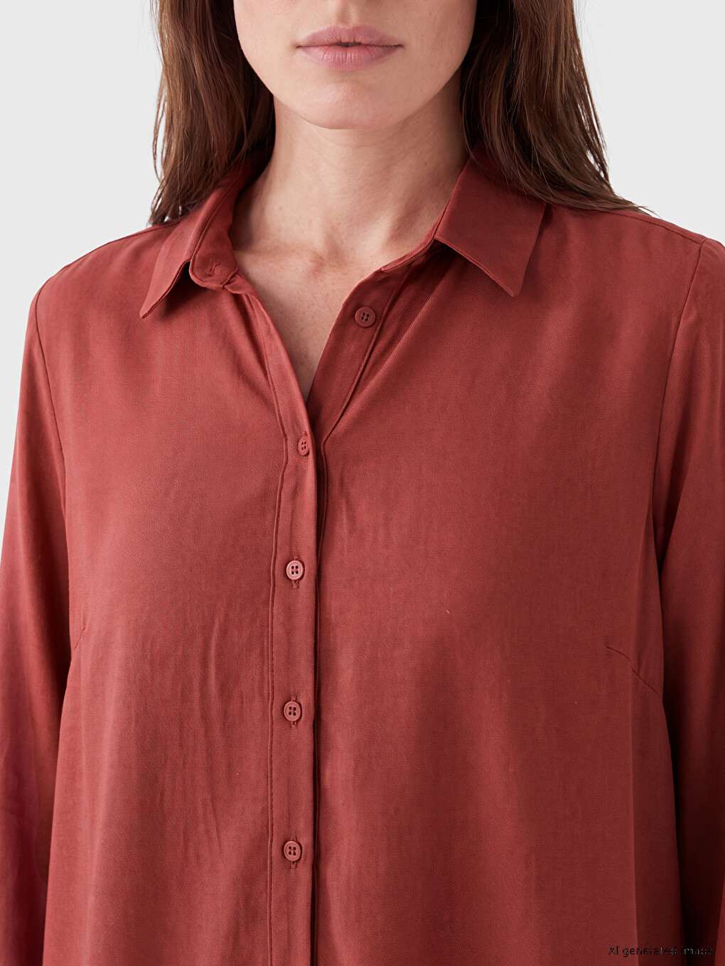 Tied Cuff Women's Shirt-2