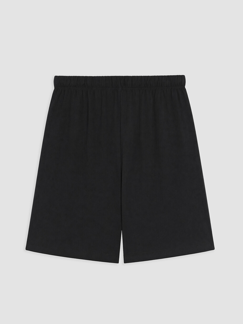 Siyah Baskılı Kadın Şort Pijama Altı 2'li-2