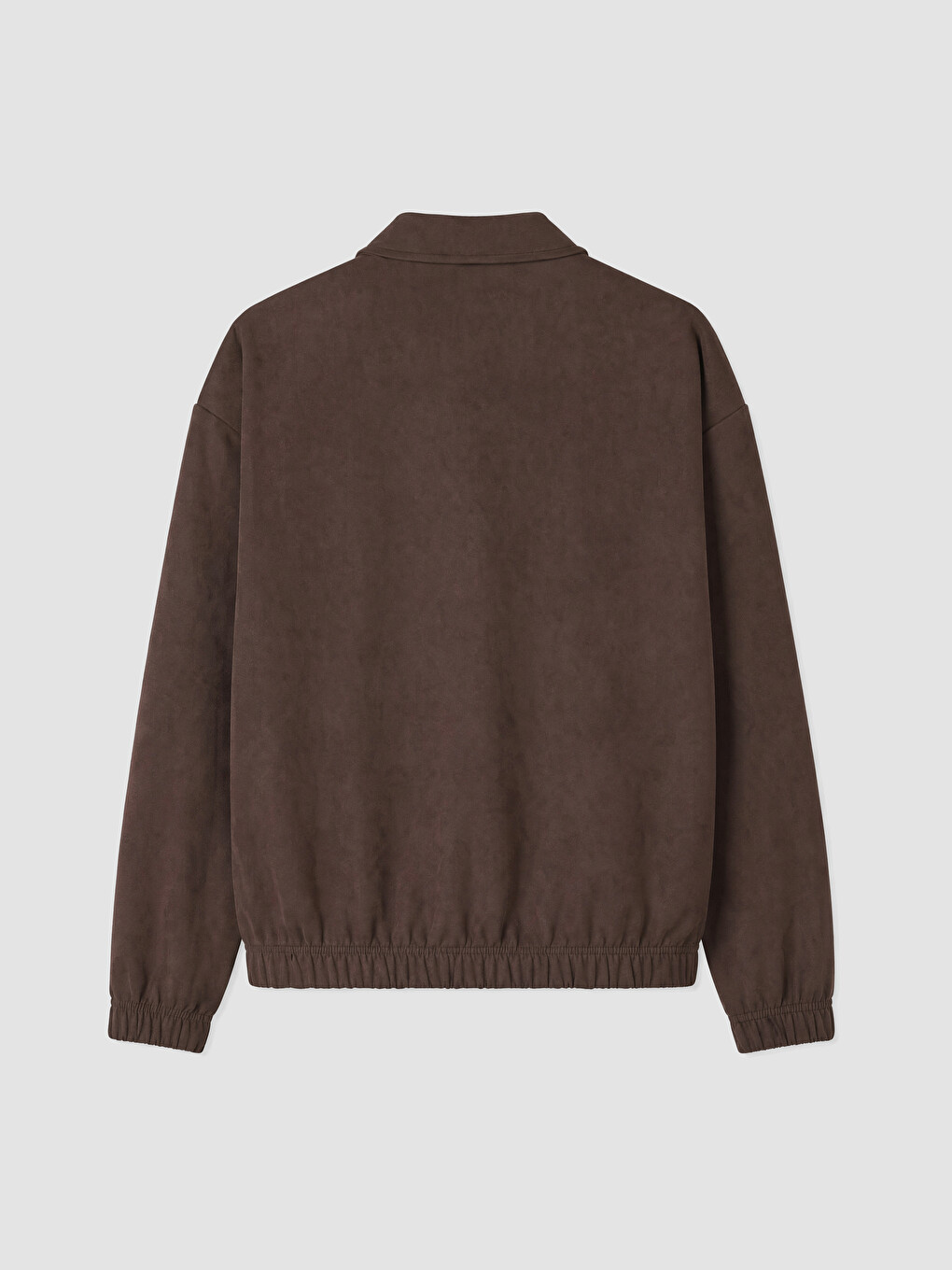 Oversize Faux Suede Women's Jacket-5