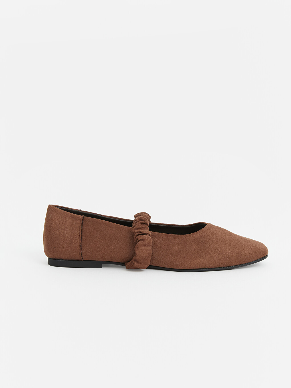 Woman Brown Ballet Flats-1