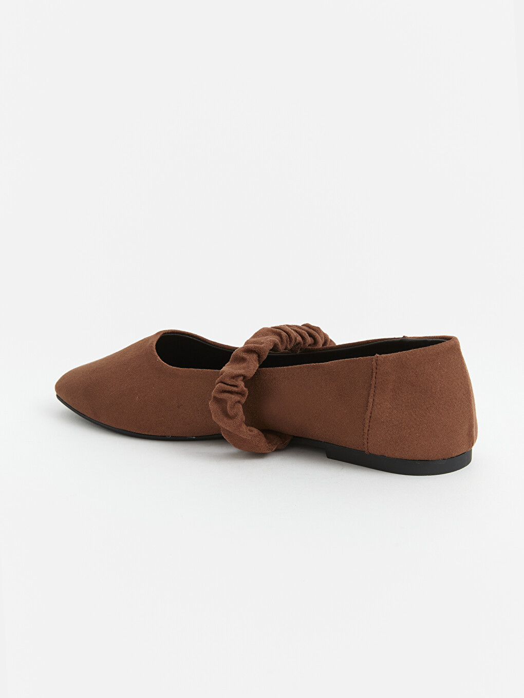 Woman Brown Ballet Flats-2