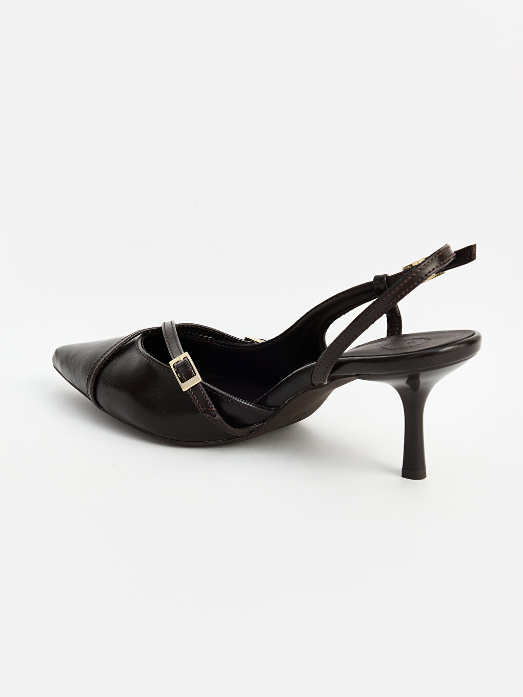 Woman Brown High Heels-2