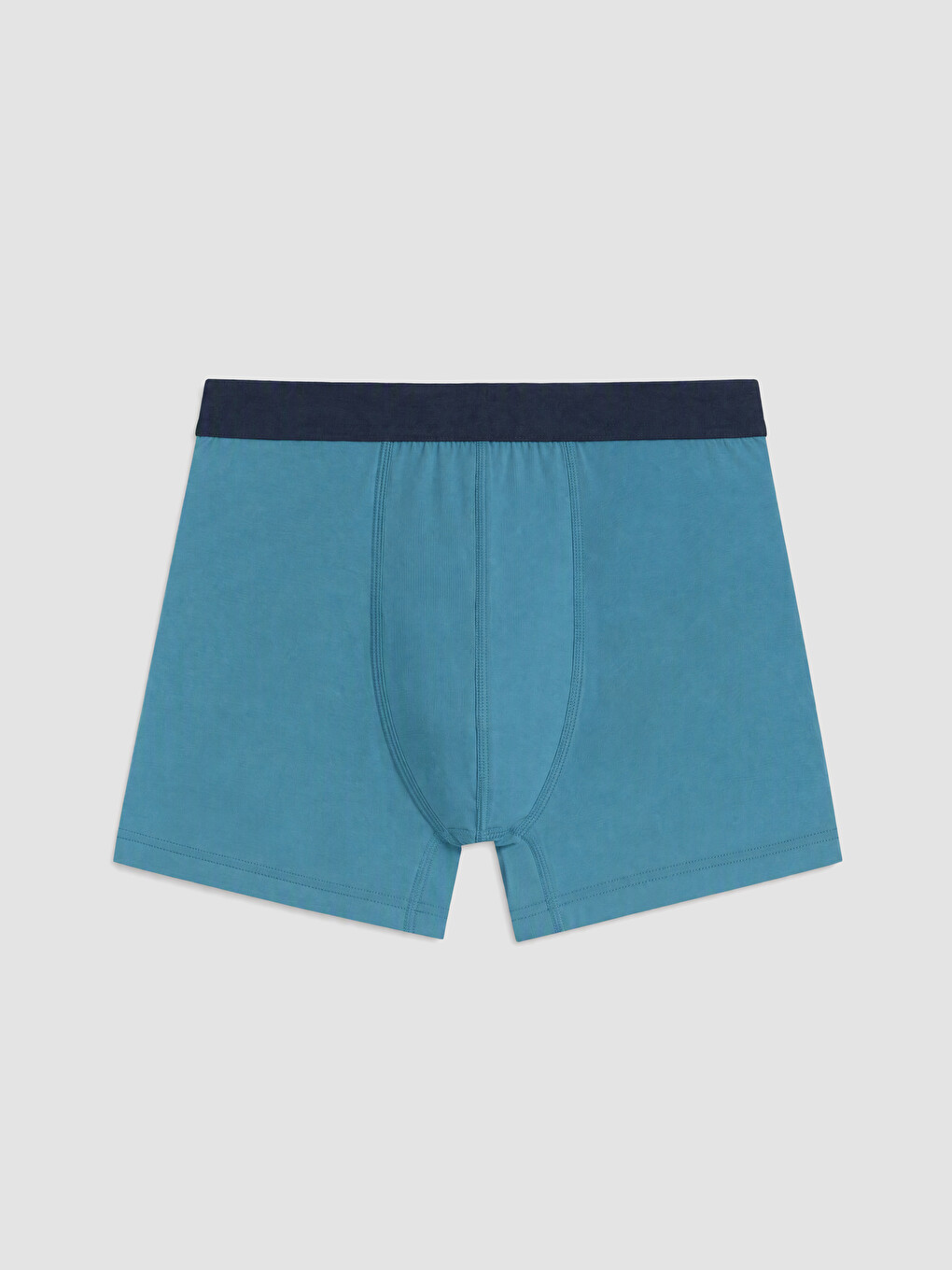 Lacivert Pamuklu Esnek Erkek Boxer 5'li Paket-2