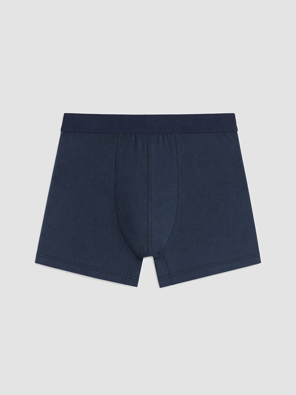 Lacivert Pamuklu Esnek Erkek Boxer 5'li Paket-5