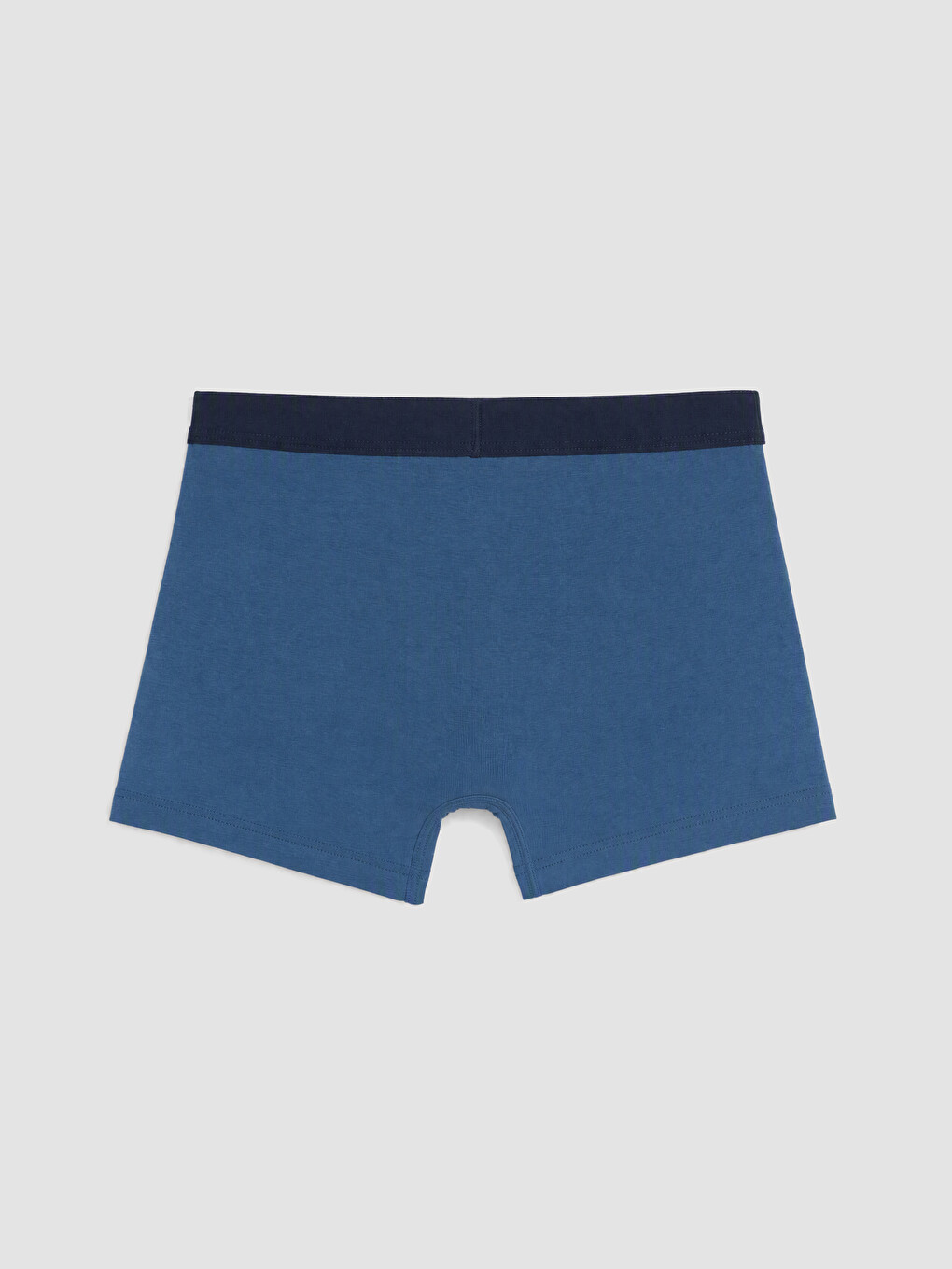 Lacivert Pamuklu Esnek Erkek Boxer 5'li Paket-6