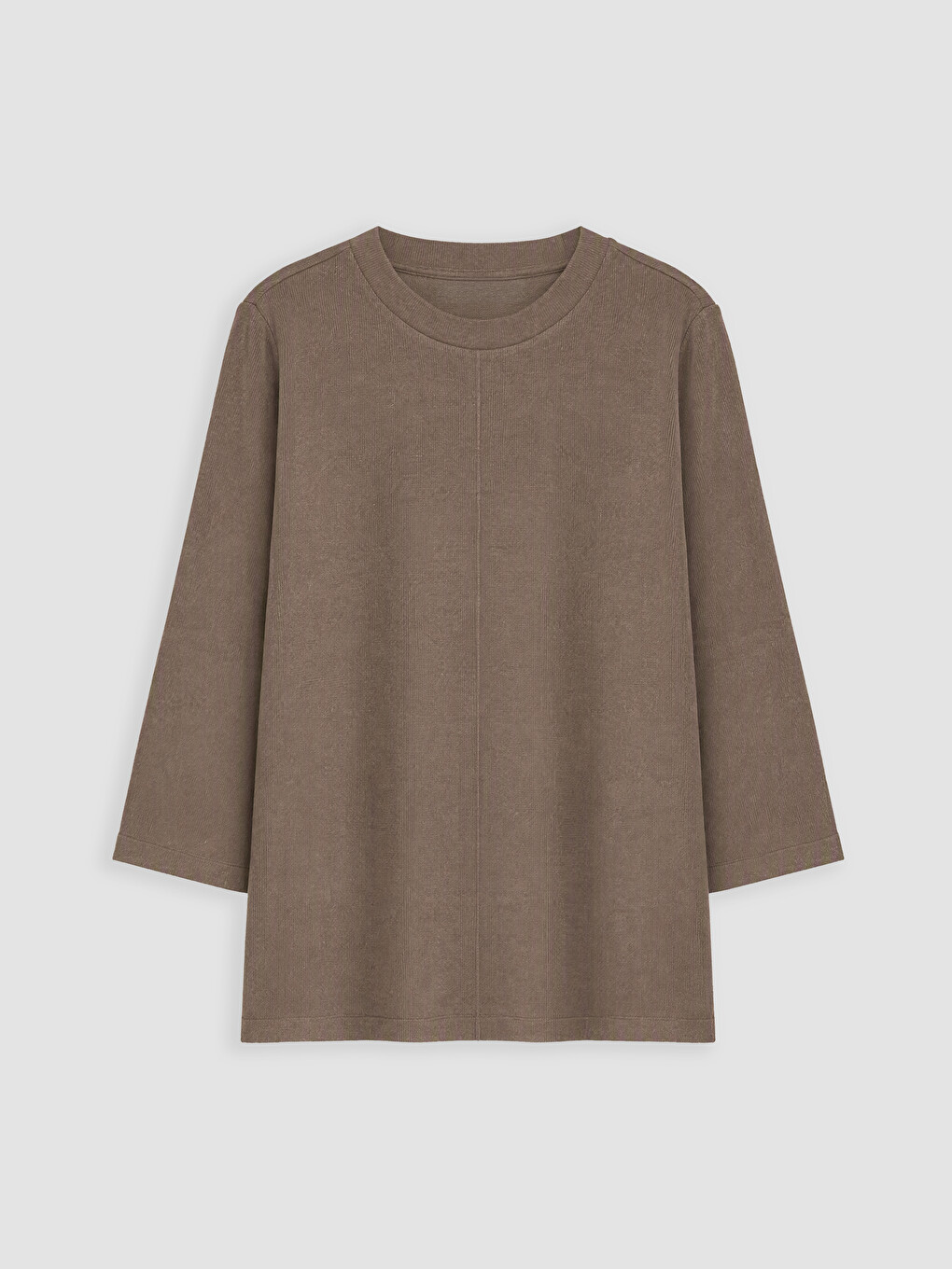 Crew Neck Oversize Women's Tunic