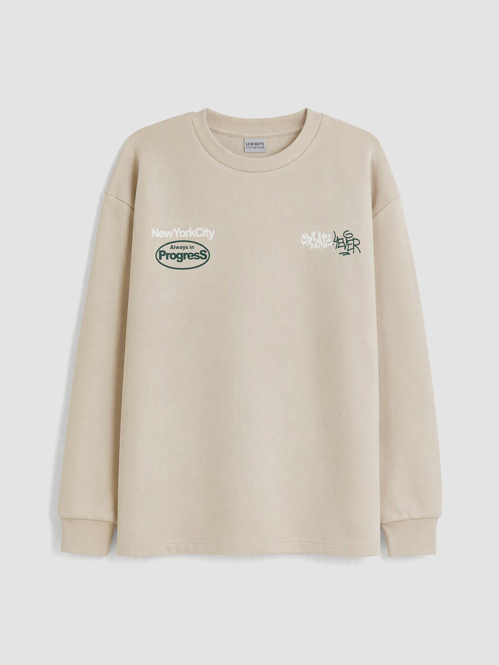 Boy Beige T-shirt-1