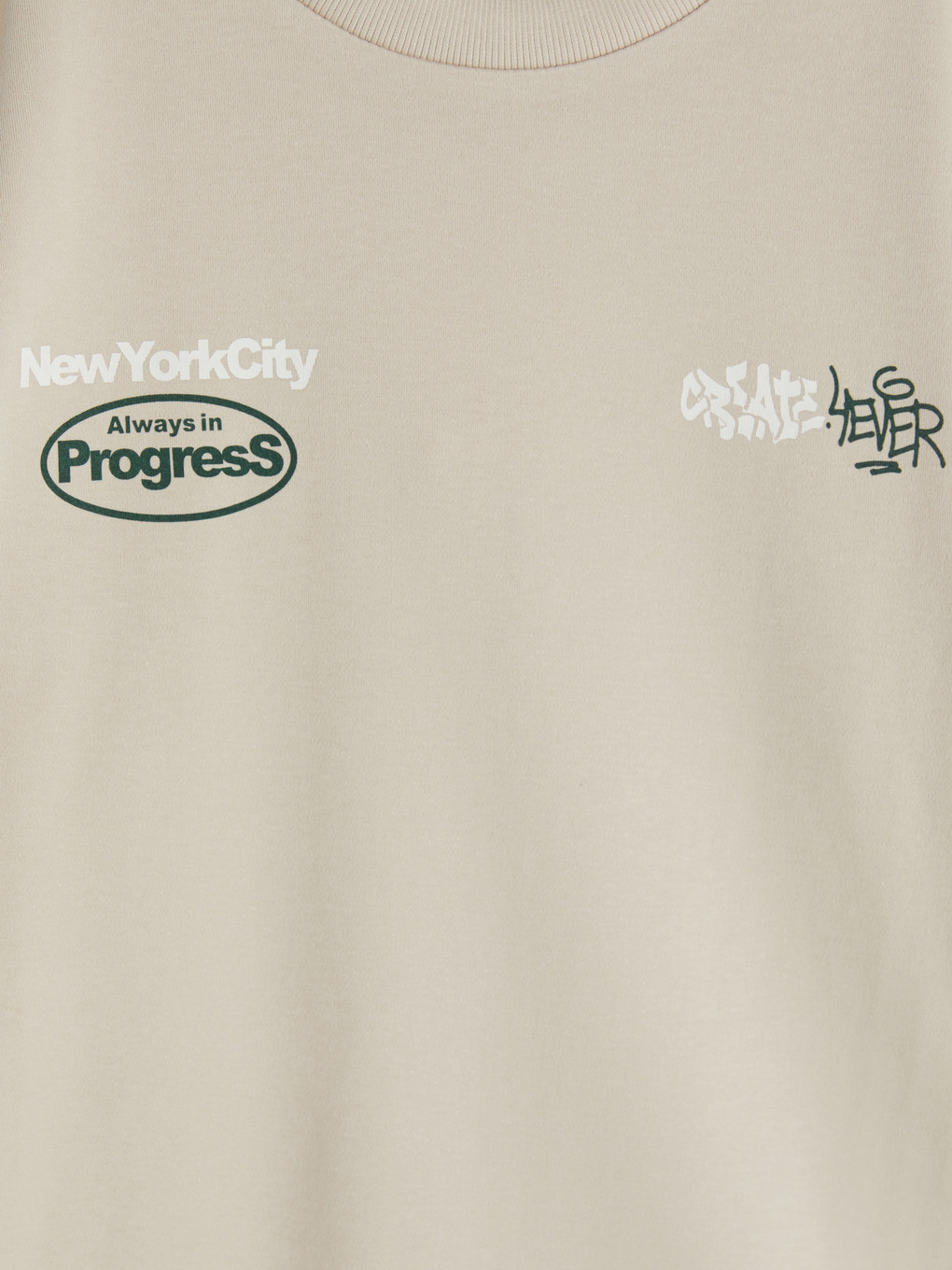 Boy Beige T-shirt-2