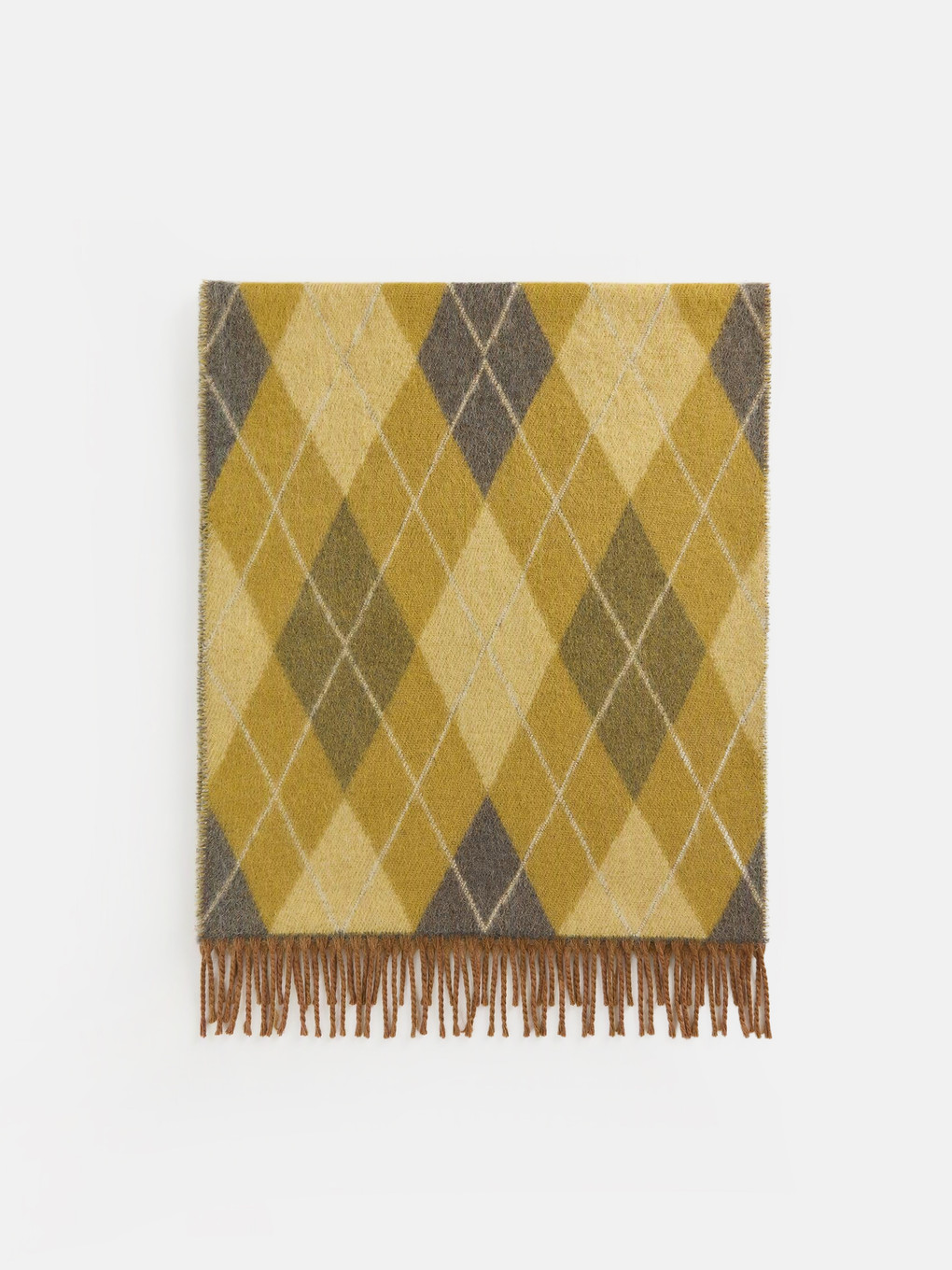 Woman Khaki Scarf-1