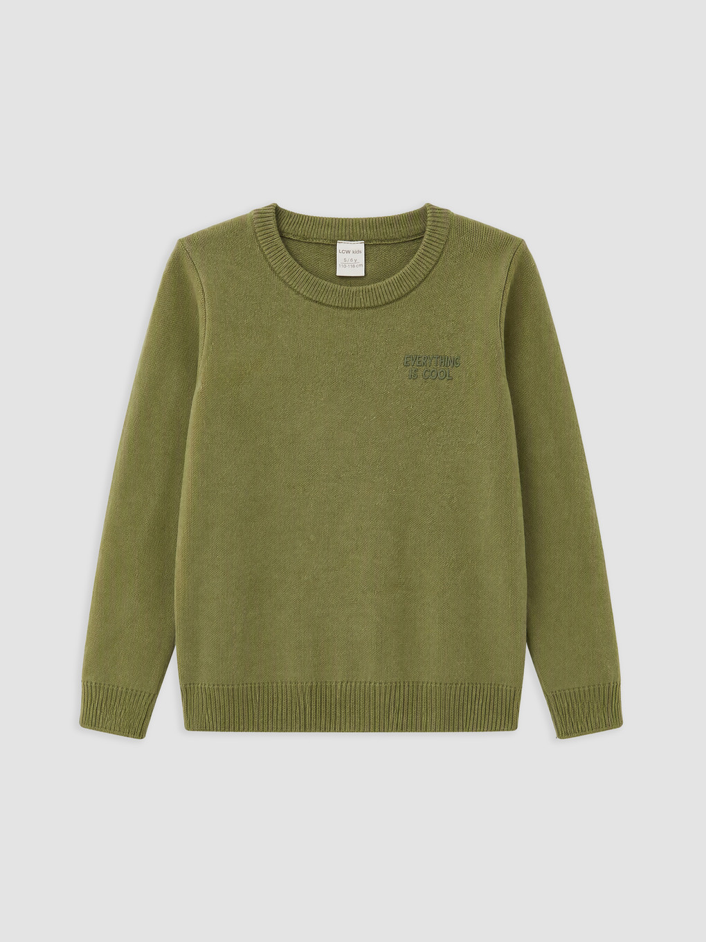 Embroidered Boys' Knitwear Sweater