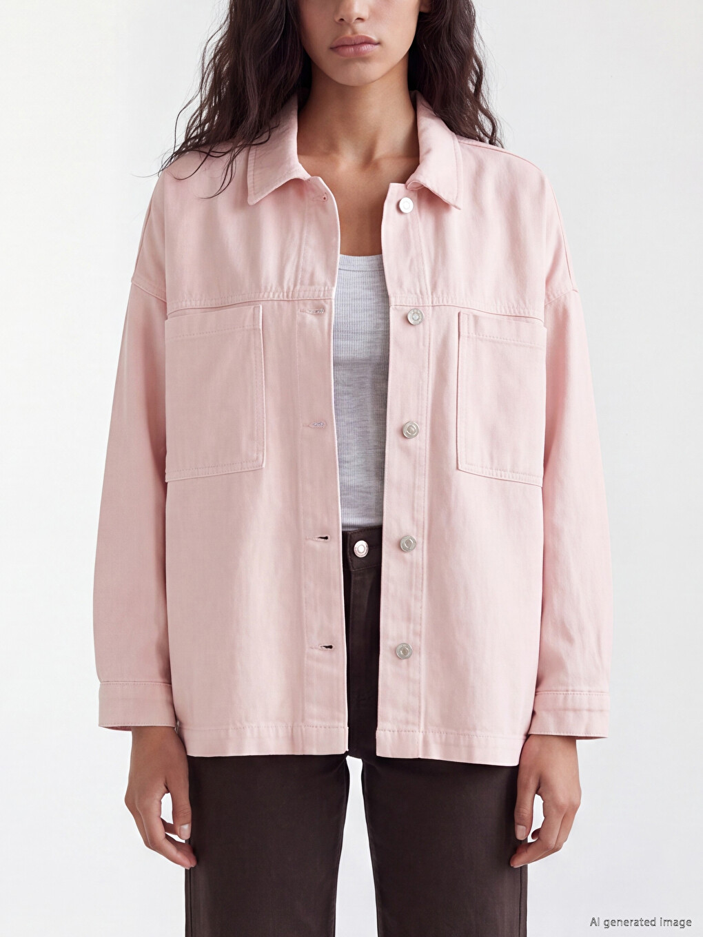 Women's Denim Shirt-2