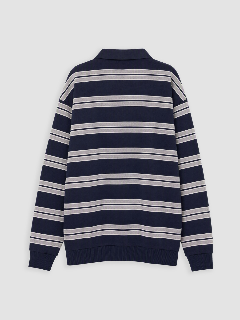Polo Collar Boys' Sweatshirt-2