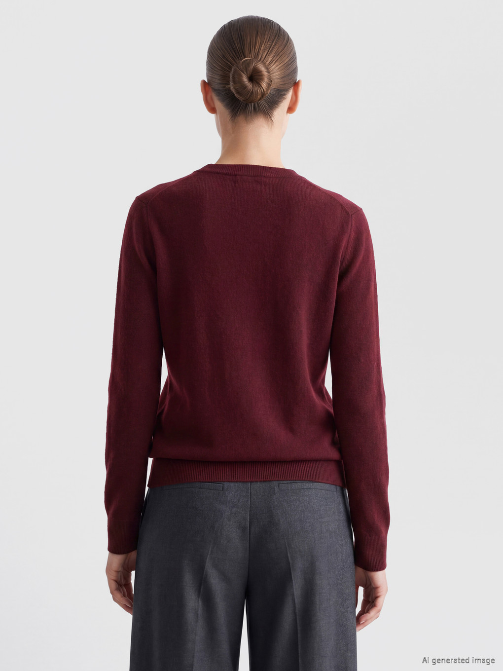 V Neck Women's Knitwear Cardigan-3