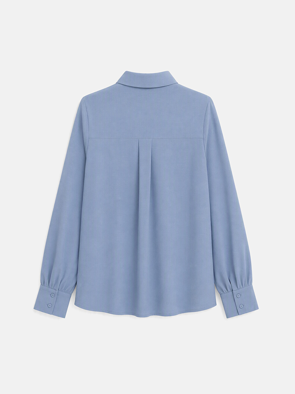 Woman Blue Shirt-1