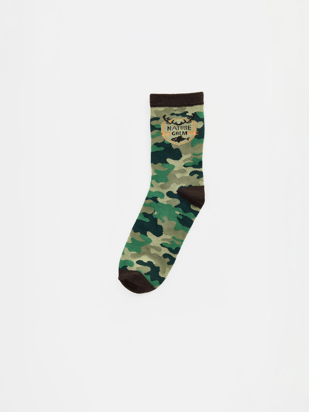 5 Pack Nature Themed Boys' Ankle Socks-1