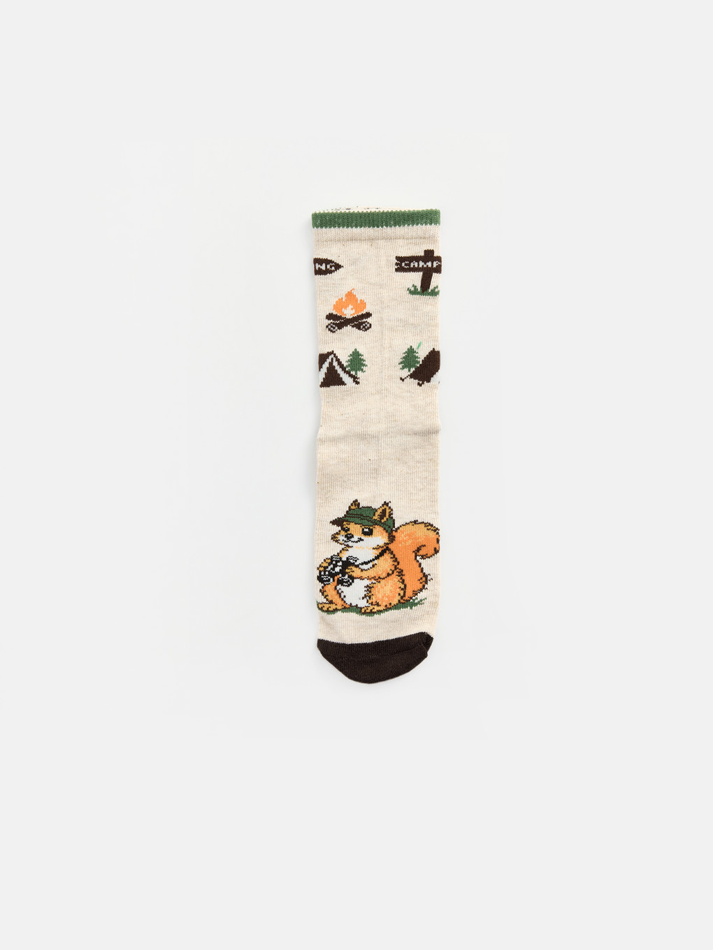 5 Pack Nature Themed Boys' Ankle Socks-2
