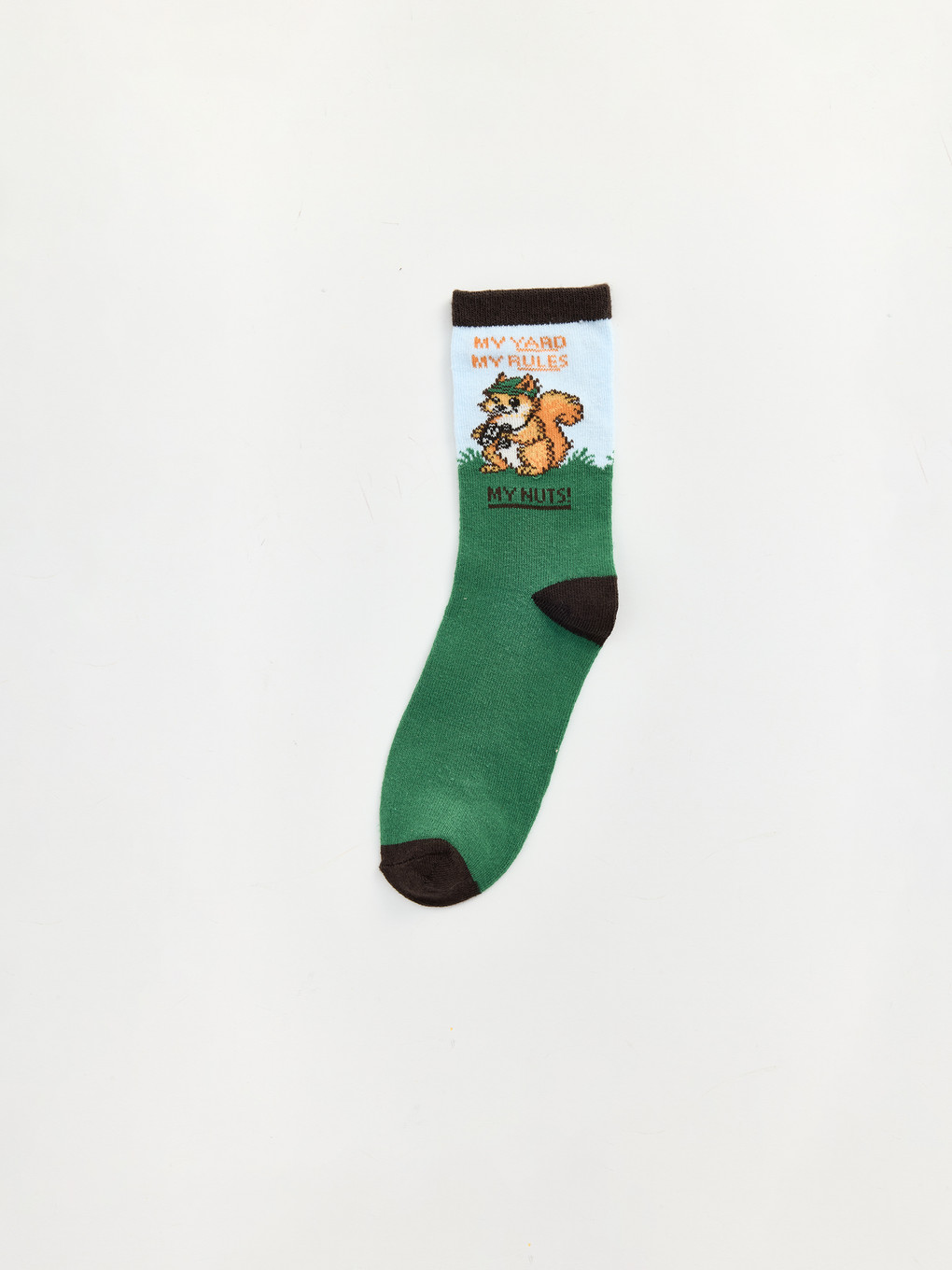 5 Pack Nature Themed Boys' Ankle Socks-3
