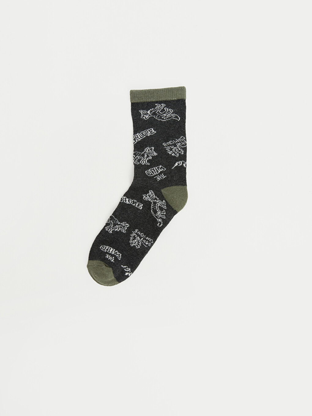 5 Pack Patterned Boys' Ankle Socks-6