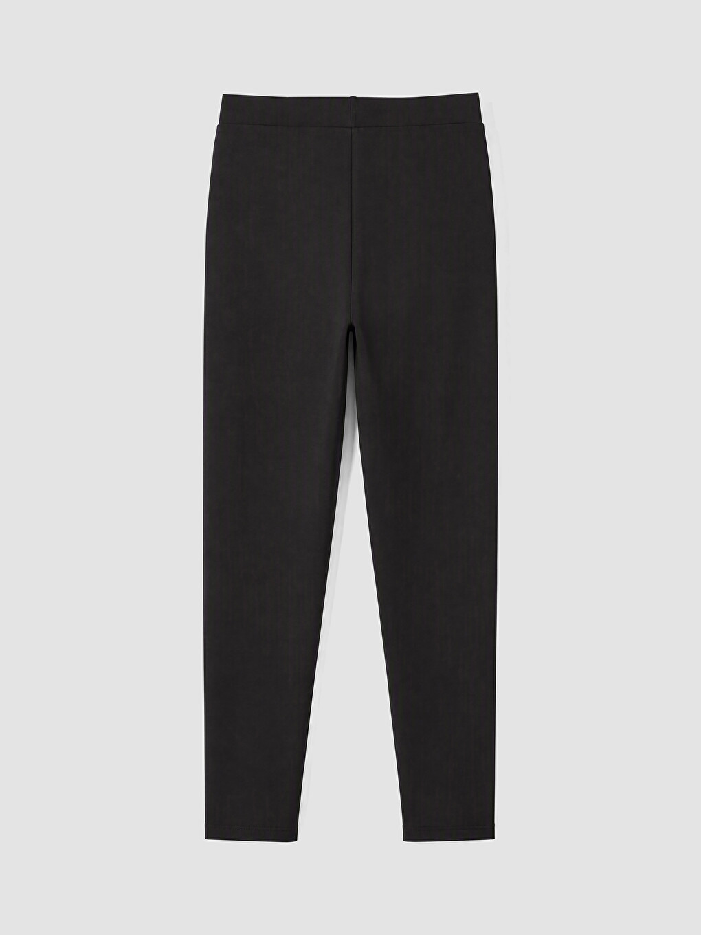 Siyah Beli Lastikli Kadın Pantolon-6