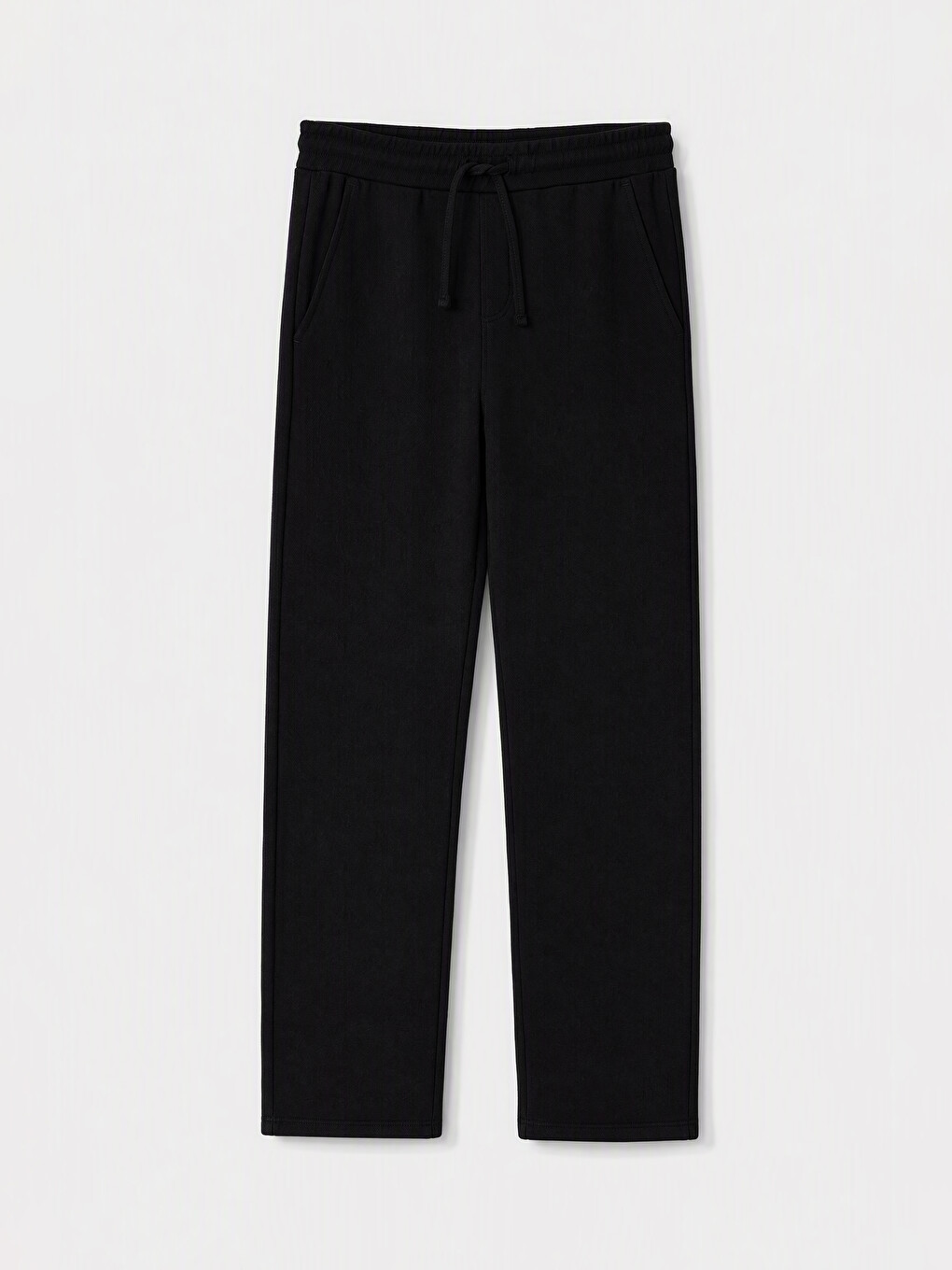 Siyah Regular Fit Erkek Eşofman Altı