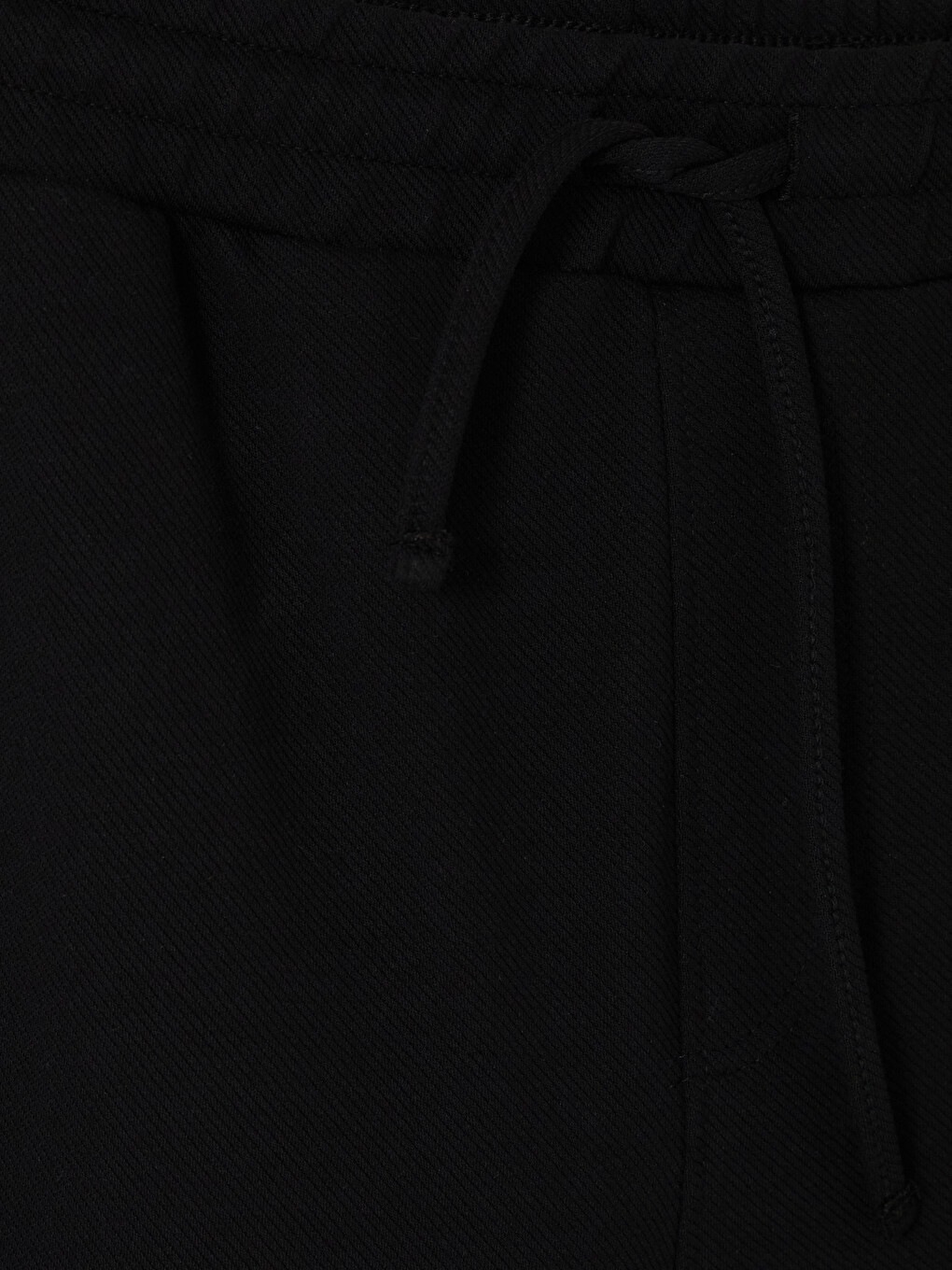Siyah Regular Fit Erkek Eşofman Altı-2