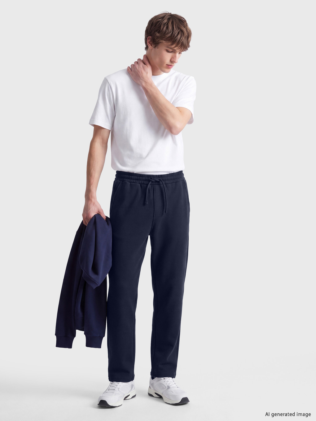Lacivert Regular Fit Erkek Eşofman Altı