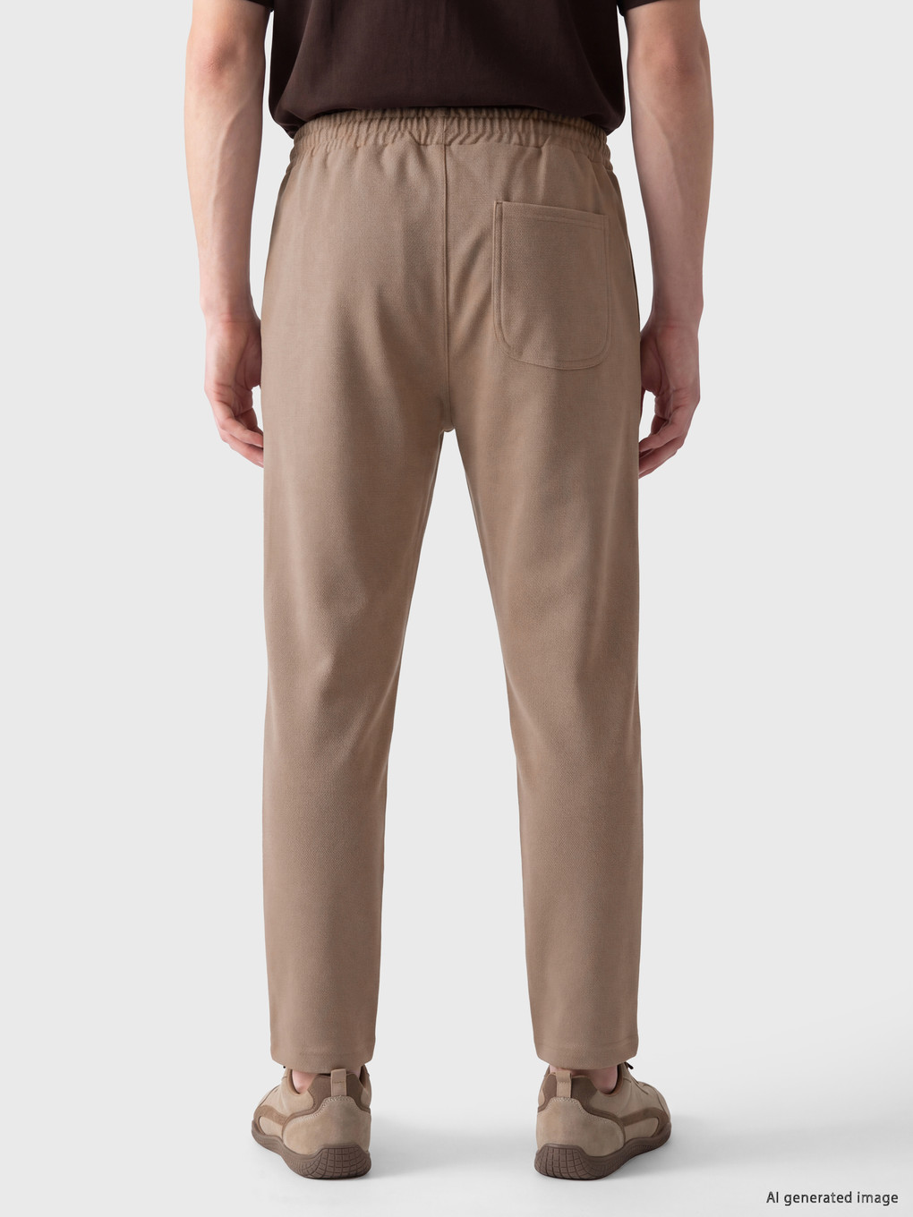 Kahverengi Regular Fit Erkek Eşofman Altı-3