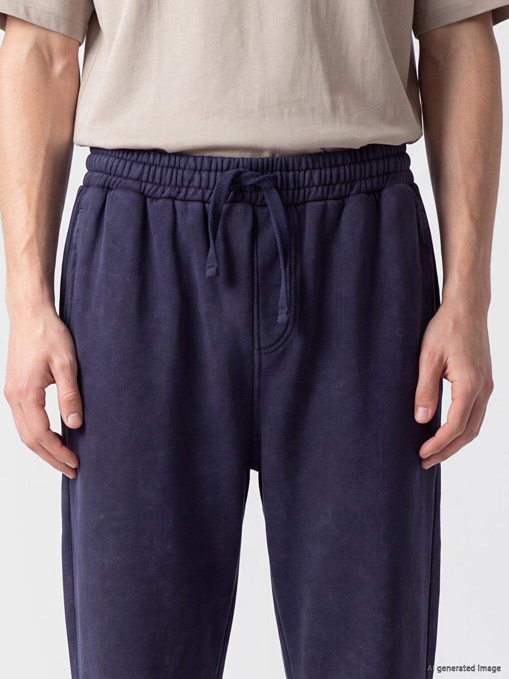 Relaxed Fit Men's Sweatpants-2