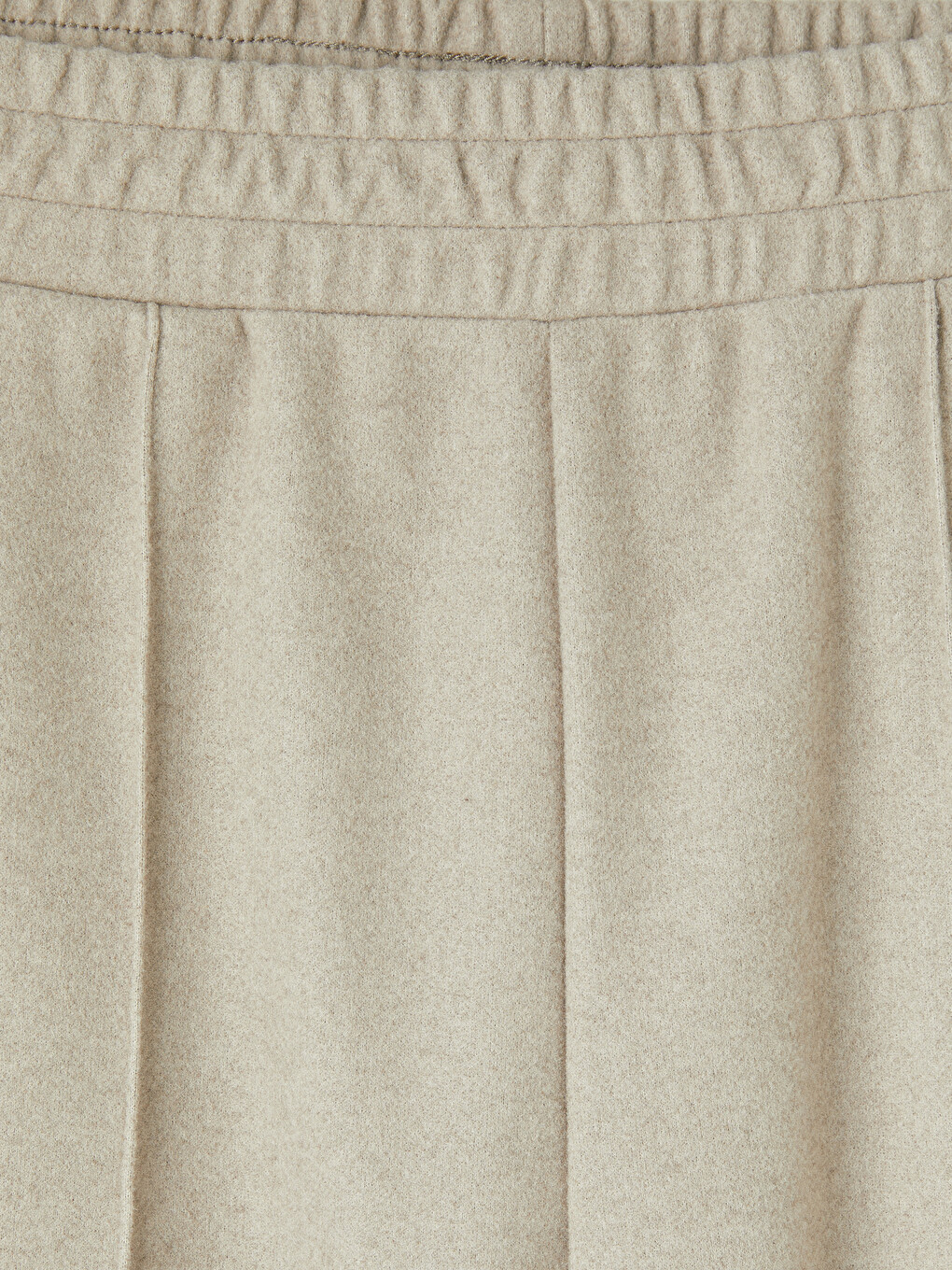Woman Beige Sweatpants-5