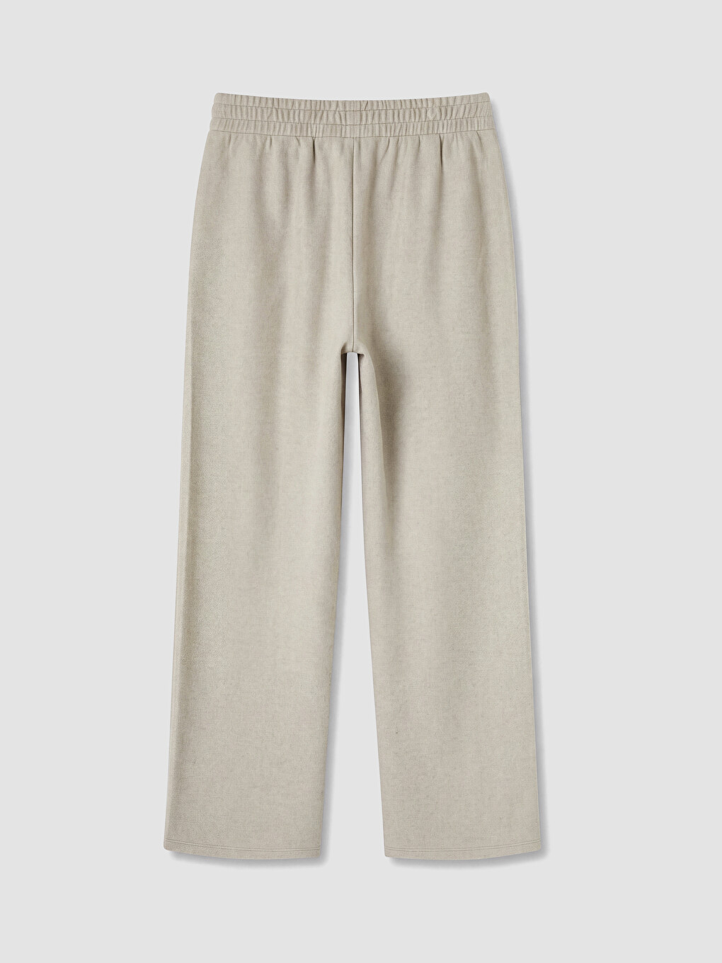 Woman Beige Sweatpants-6