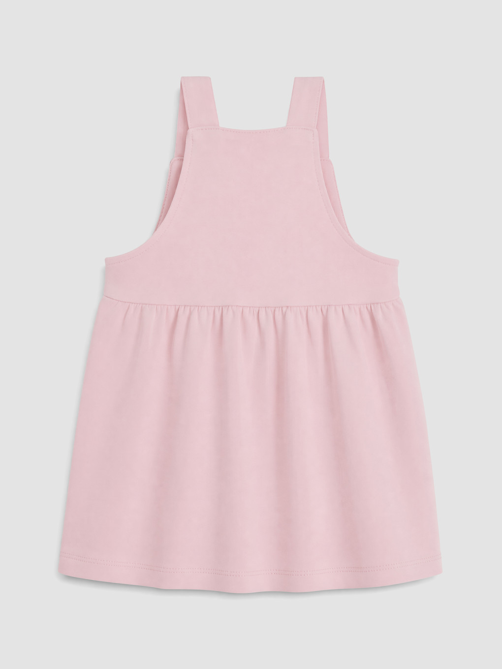 Pembe Kız Bebek Salopet Elbise-2