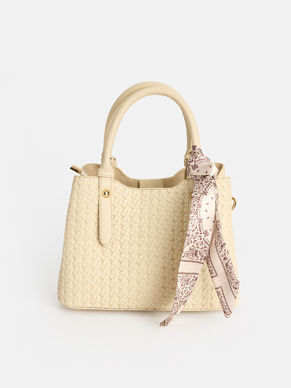 Woven Patterned Women's Shoulder Bag